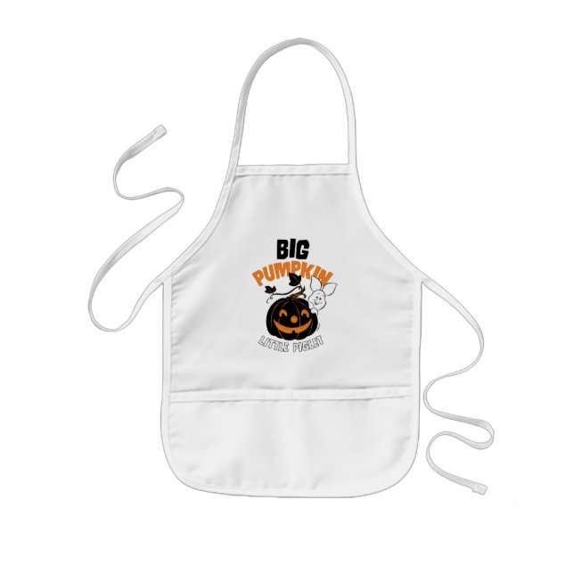 Winnie the Pooh | Little Piglet Big Pumkin Kids Apron (Front)