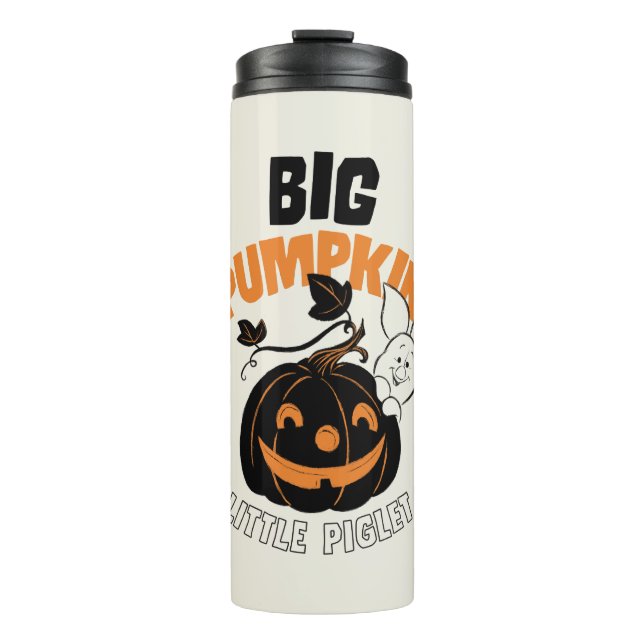 Winnie the Pooh | Little Piglet Big Pumkin Thermal Tumbler (Front)
