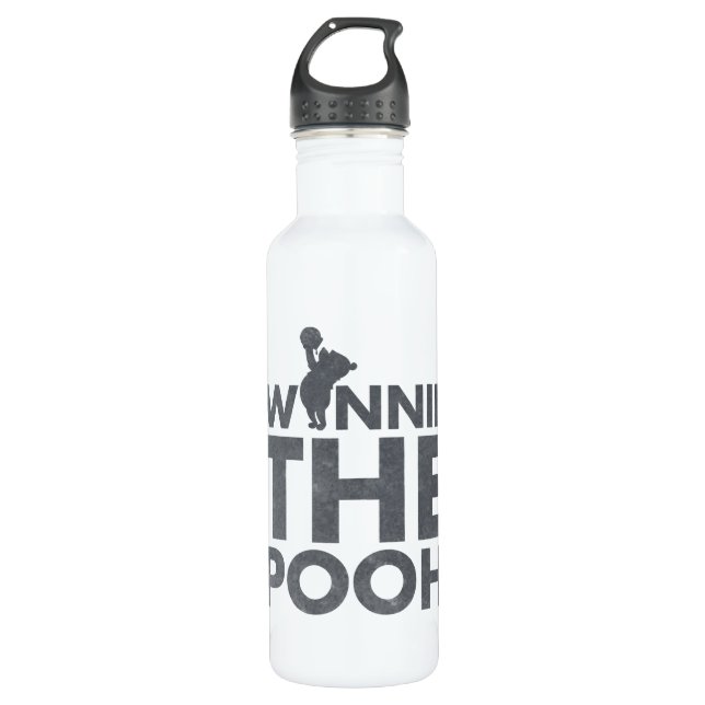 Winnie the Pooh Logo 710 Ml Water Bottle (Front)