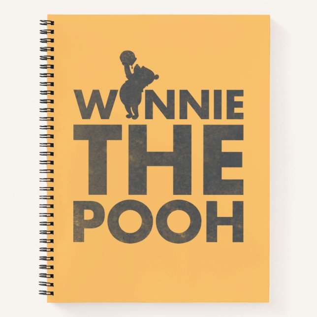 Winnie the Pooh Logo Notebook (Front)