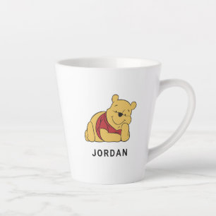 Winnie The Pooh lying down Latte Mug