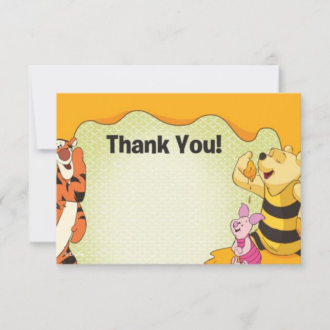 Winnie the Pooh Merci les cartes (Devant)