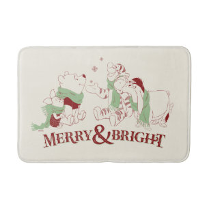 Winnie the Pooh   Merry & Bright Bath Mat