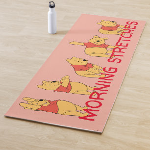 Winnie the Pooh Morning Stretches Yoga Mat