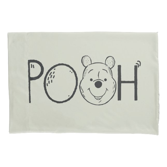 Winnie the Pooh Name Pillowcase (Front)