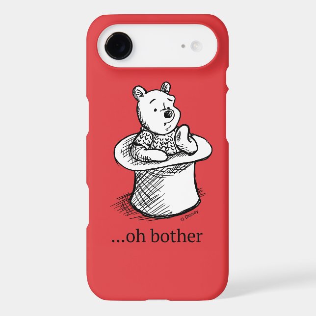Winnie the Pooh | Oh Bother Quote Case-Mate iPhone Case (Back)