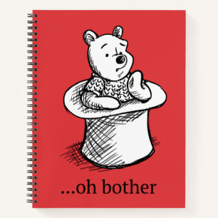 Winnie the Pooh   Oh Bother Quote Notebook