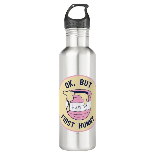 Winnie The Pooh | OK, But First Hunny 710 Ml Water Bottle (Front)