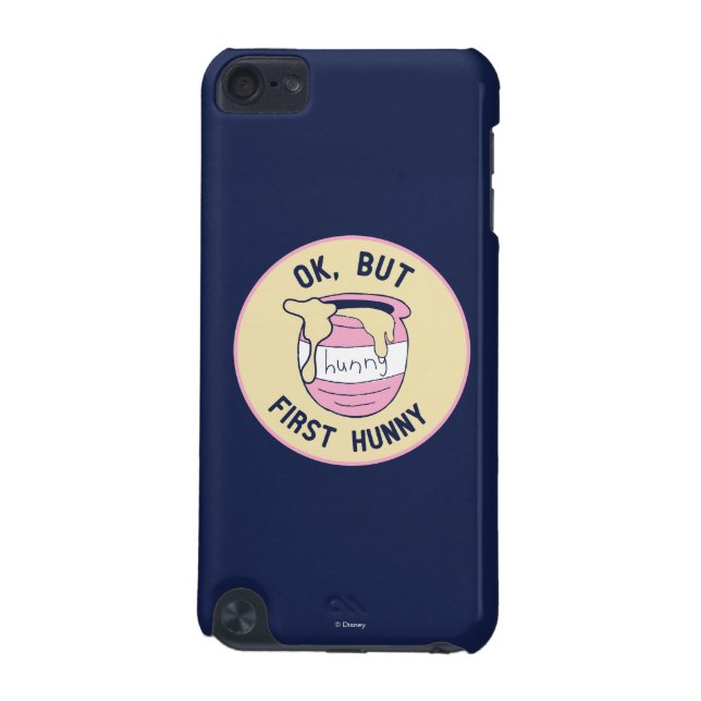 Winnie The Pooh | OK, But First Hunny iPod Touch (5th Generation) Cover (Back)