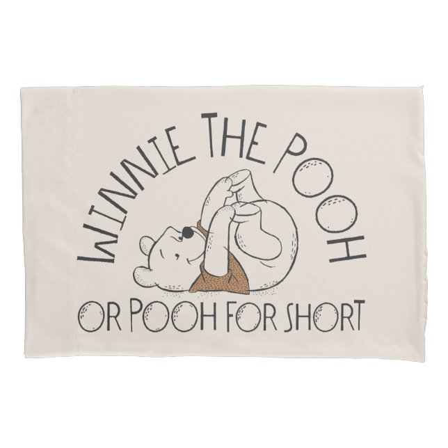Winnie the Pooh or Pooh for Short Pillowcase (Front)