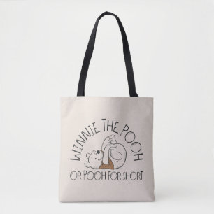 Winnie the Pooh or Pooh for Short Tote Bag