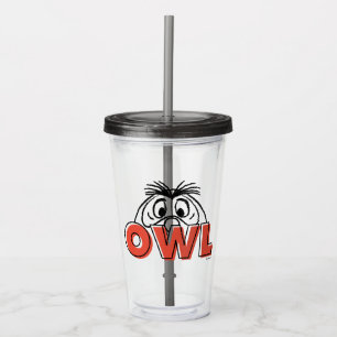 Winnie the Pooh   Owl Peek-A-Boo Acrylic Tumbler