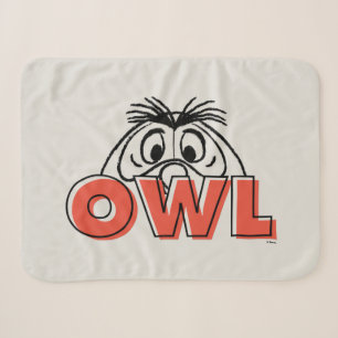 Winnie the Pooh   Owl Peek-A-Boo Sherpa Blanket