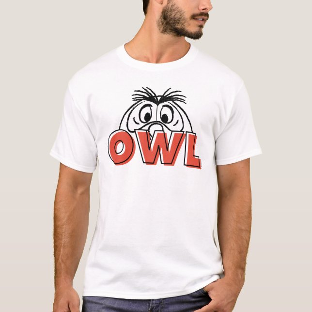 Winnie the Pooh | Owl Peek-A-Boo T-Shirt (Front)
