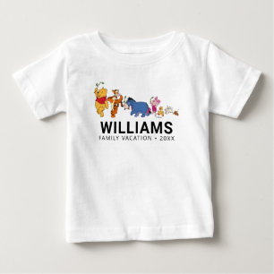 Winnie the Pooh & Pals   Family Vacation Baby T-Shirt