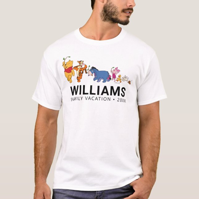Winnie the Pooh & Pals | Family Vacation  T-Shirt (Front)