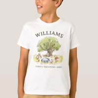 Winnie the Pooh & Pals Watercolor Family Vacation