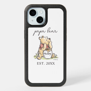 Winnie the Pooh   Papa Bear - New Dad iPhone 15 Case