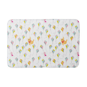 Winnie the Pooh   Pastel Kite Pattern Bath Mat