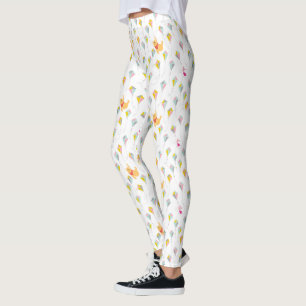 Winnie the Pooh   Pastel Kite Pattern Leggings