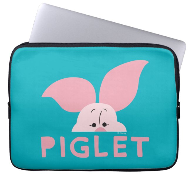 Winnie the Pooh | Peek-a-Boo Piglet Laptop Sleeve (Front)