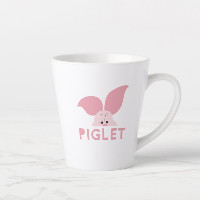 Winnie the Pooh | Peek-a-Boo Piglet Latte Mug (Right)