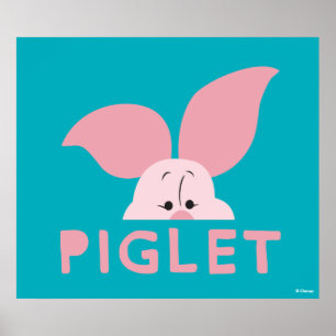 Winnie the Pooh   Peek-a-Boo Piglet Poster