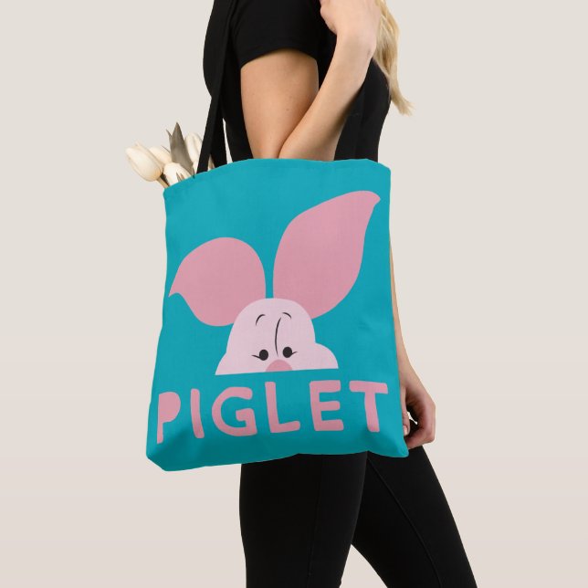 Winnie the Pooh | Peek-a-Boo Piglet Tote Bag (Close Up)