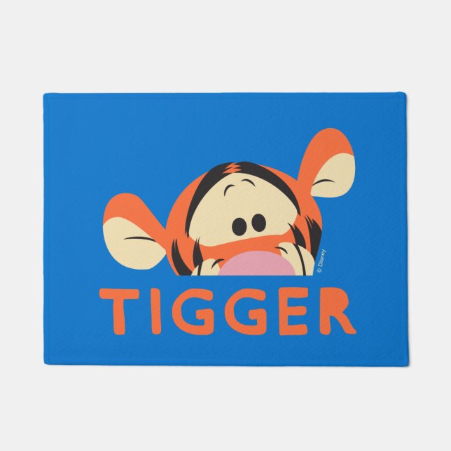 Winnie the Pooh | Peek-a-Boo Tigger Doormat (Front)