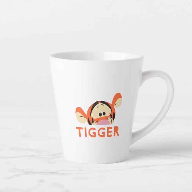 Winnie the Pooh | Peek-a-Boo Tigger Latte Mug (Right)