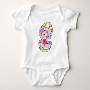 Winnie the Pooh   Piglet in Easter Egg Baby Bodysuit
