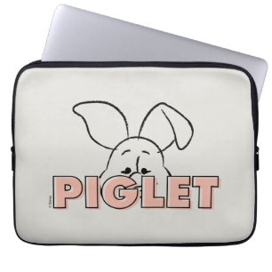 Winnie the Pooh   Piglet Peek-A-Boo Laptop Sleeve