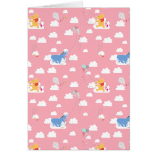 Winnie the Pooh Pink Flying Kite Days Pattern
