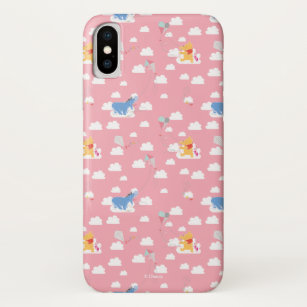 Winnie the Pooh   Pink Flying Kite Days Pattern Case-Mate iPhone Case