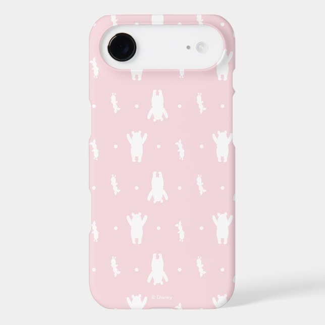 Winnie the Pooh | Pink Pastel Polka Dot Pattern Case-Mate iPhone Case (Back)