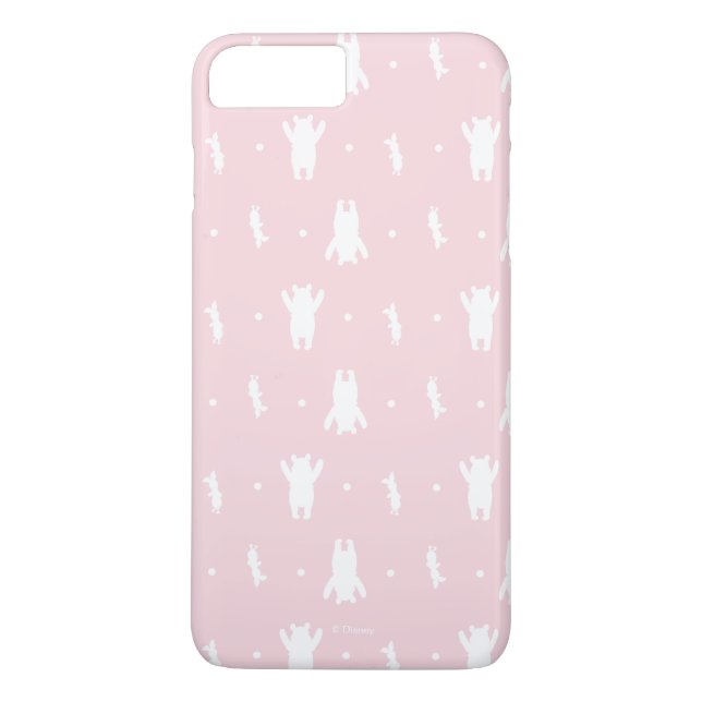 Winnie the Pooh | Pink Pastel Polka Dot Pattern Case-Mate iPhone Case (Back)