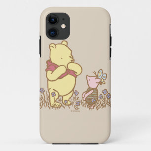 Winnie the Pooh Pooh and Piglet in Field Classic iPhone 11 Case