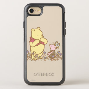 Winnie the Pooh   Pooh and Piglet in Field Classic OtterBox Symmetry iPhone 8/7 Case