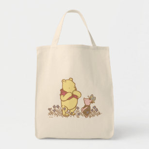 Winnie the Pooh   Pooh and Piglet in Field Classic Tote Bag