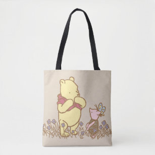 Winnie the Pooh   Pooh and Piglet in Field Classic Tote Bag