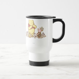 Winnie the Pooh   Pooh and Piglet in Field Classic Travel Mug