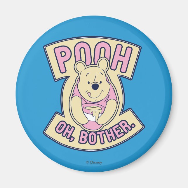 Winnie The Pooh | Pooh Oh Bother Magnet (Front)