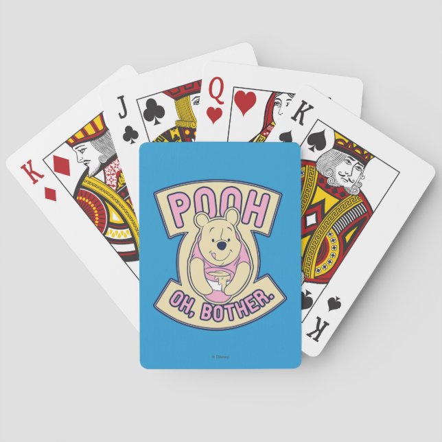 Winnie The Pooh | Pooh Oh Bother Playing Cards (Back)