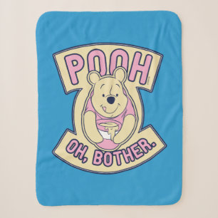 Winnie The Pooh   Pooh Oh Bother Sherpa Blanket