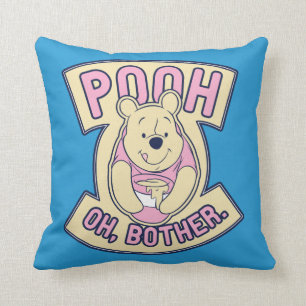 Winnie The Pooh   Pooh Oh Bother Throw Pillow