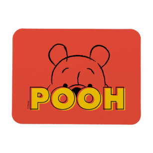 Winnie the Pooh   Pooh Peek-A-Boo Magnet