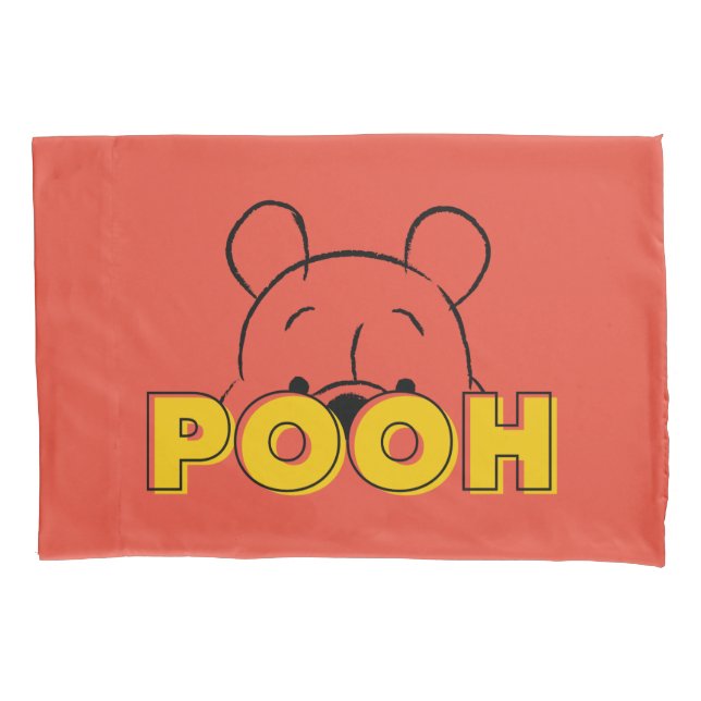 Winnie the Pooh | Pooh Peek-A-Boo Pillowcase (Front)