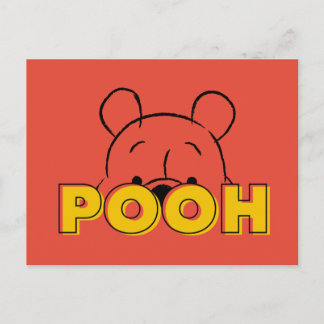 Winnie the Pooh | Pooh Peek-A-Boo Postcard