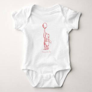Winnie the Pooh Sketch Baby Bodysuit