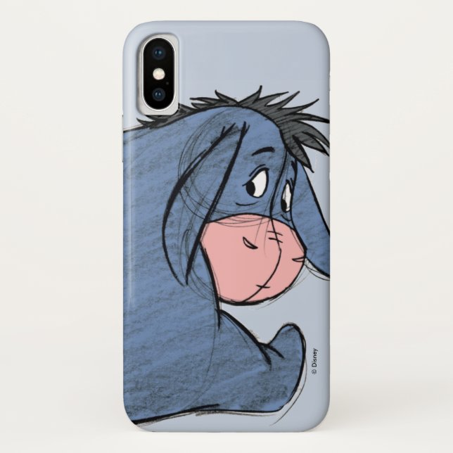 Winnie the Pooh | Sketch Eeyore Case-Mate iPhone Case (Back)